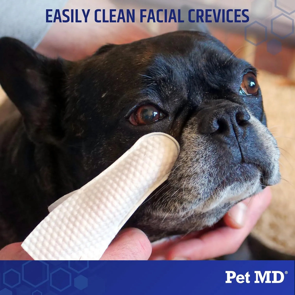 PET MD - Pet MD Finger Wipes Tear Stain Remover for Dogs & Cats 50 Toallitas - The Red Vitamin MX - Cuidado De Los Ojos De Los Perros - {{ shop.shopifyCountryName }}