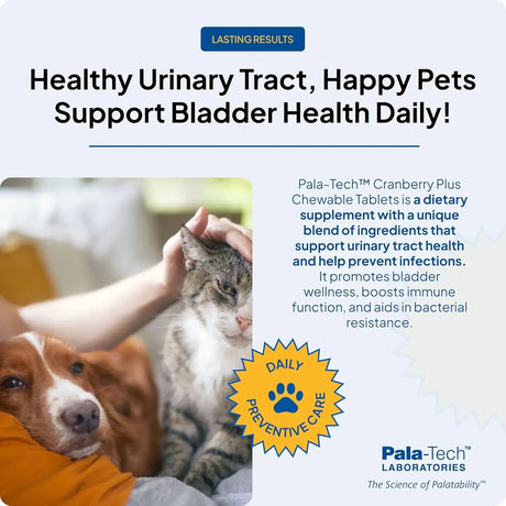 PALA TECH - Pala Tech Cat & Dog UTI Treatment 60 Tabletas - The Red Vitamin MX - Salud De Tracto Urinario Para Perros - {{ shop.shopifyCountryName }}