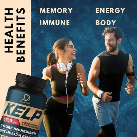 DEDICAD - DEDICAD 10in1 Kelp Supplement 6750Mg. 90 Capsulas - The Red Vitamin MX - Suplementos Alimenticios - {{ shop.shopifyCountryName }}