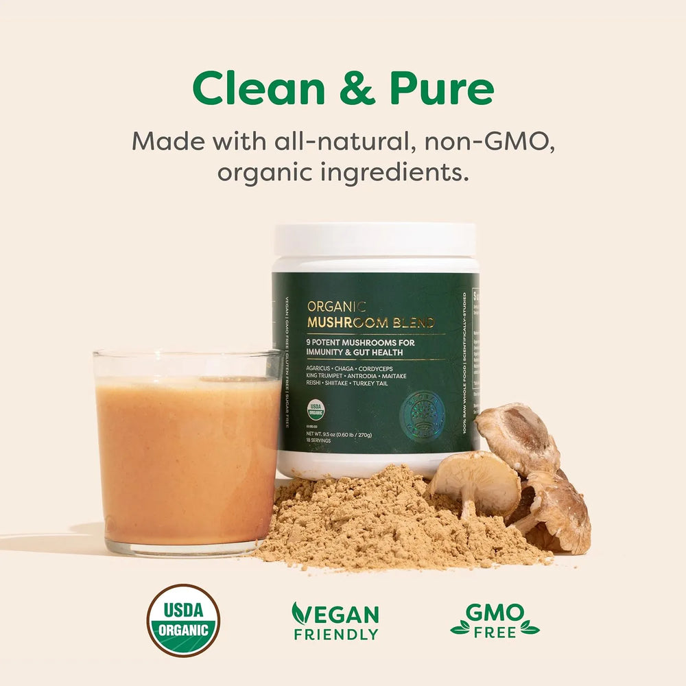 GLOBAL HEALING CENTER - Global Healing Organic Mushroom Powder 270Gr. - The Red Vitamin MX - Suplementos Alimenticios - {{ shop.shopifyCountryName }}