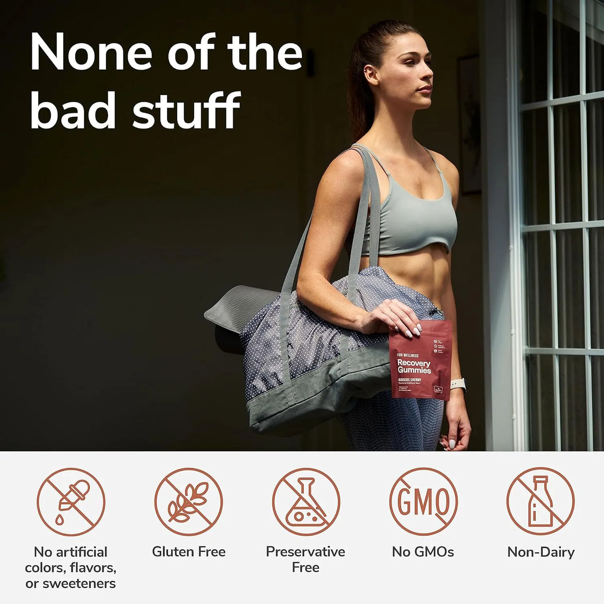 FOR WELLNESS - For Wellness Recovery Gummies Tart Cherry 30 Gomitas - The Red Vitamin MX - Suplementos Alimenticios - {{ shop.shopifyCountryName }}