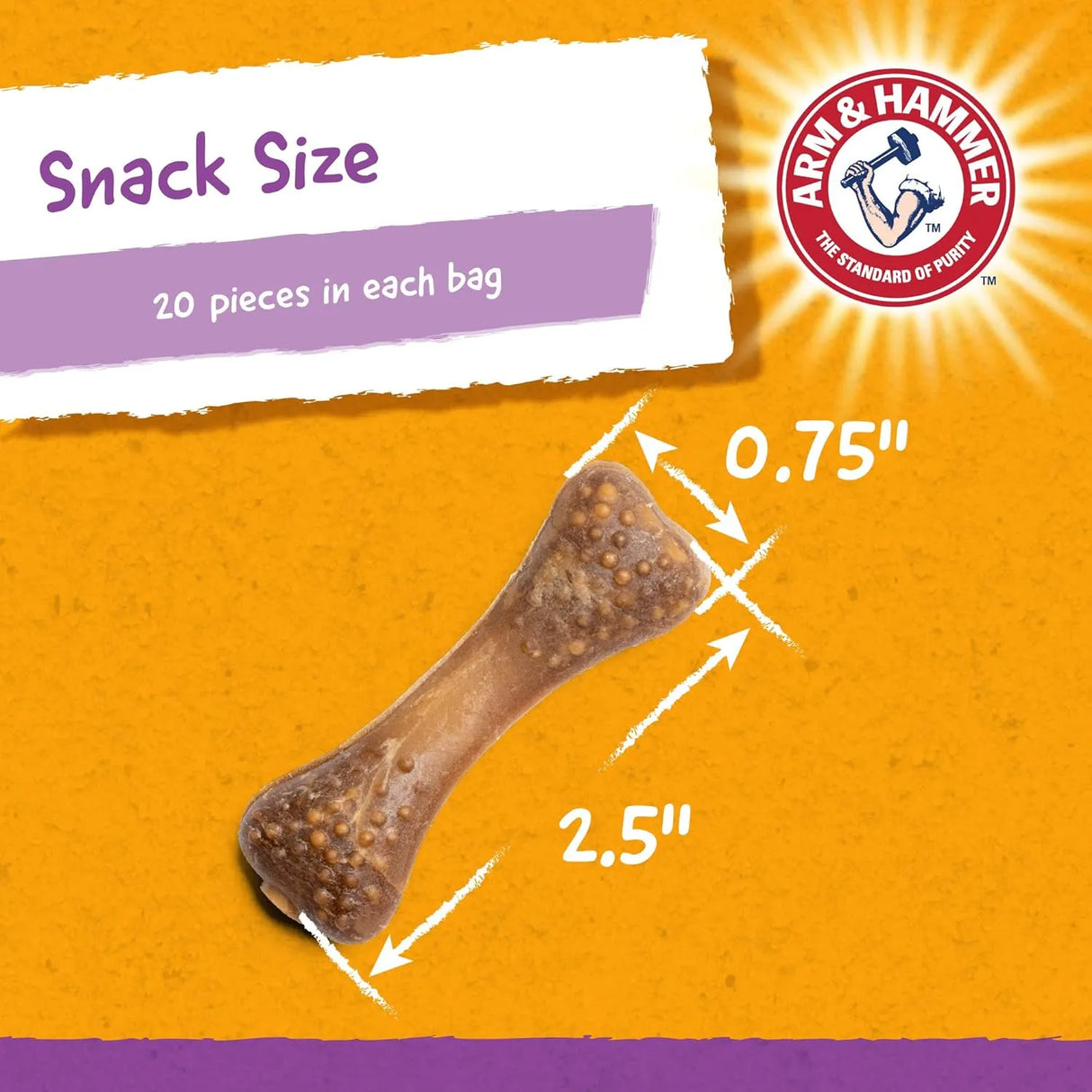 ARM & HAMMER - Arm & Hammer For Pets Nubbies Dental Treats Chicken Flavor 20 Piezas - The Red Vitamin MX - Cuidado Dental Para Perros - {{ shop.shopifyCountryName }}