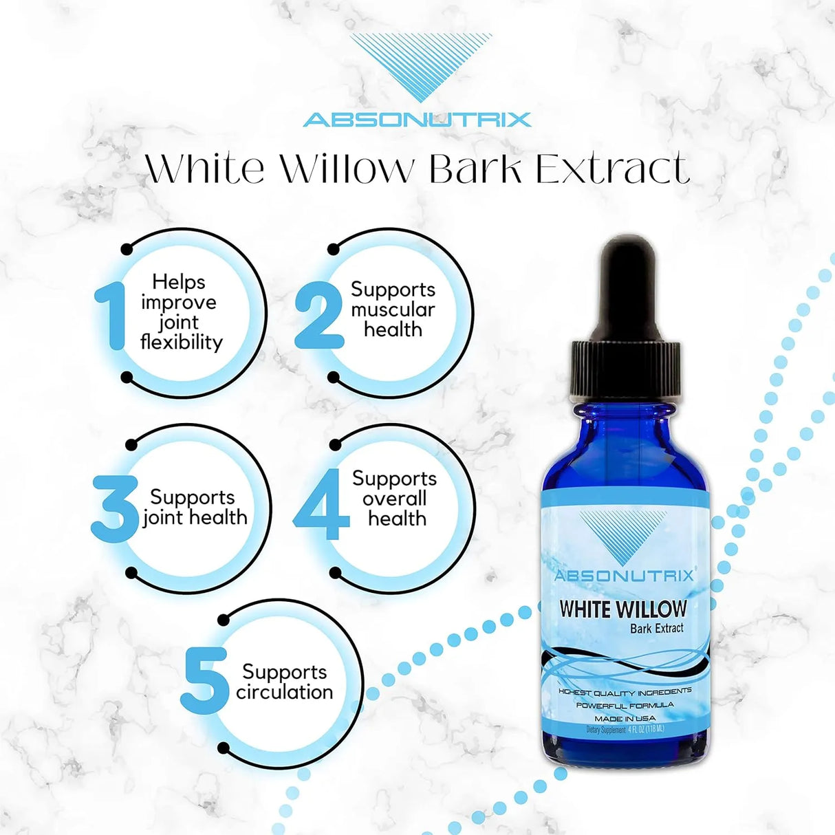 ABSONUTRIX - Absonutrix White Willow Bark Extract 590Mg. 4 Fl.Oz. - The Red Vitamin MX - Suplementos Alimenticios - {{ shop.shopifyCountryName }}