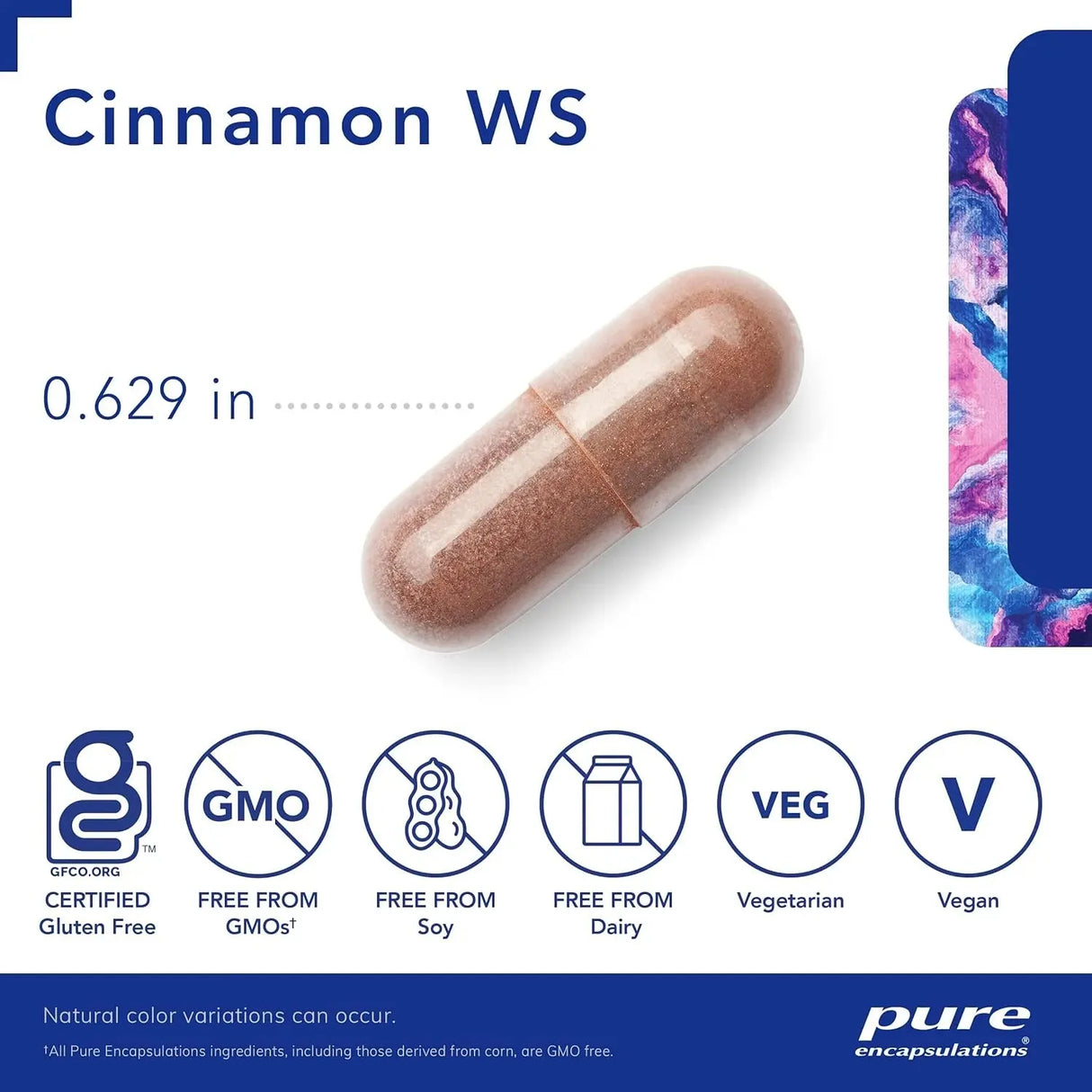 PURE ENCAPSULATIONS - Pure Encapsulations Cinnamon WS 120 Capsulas - The Red Vitamin MX - Suplementos Alimenticios - {{ shop.shopifyCountryName }}