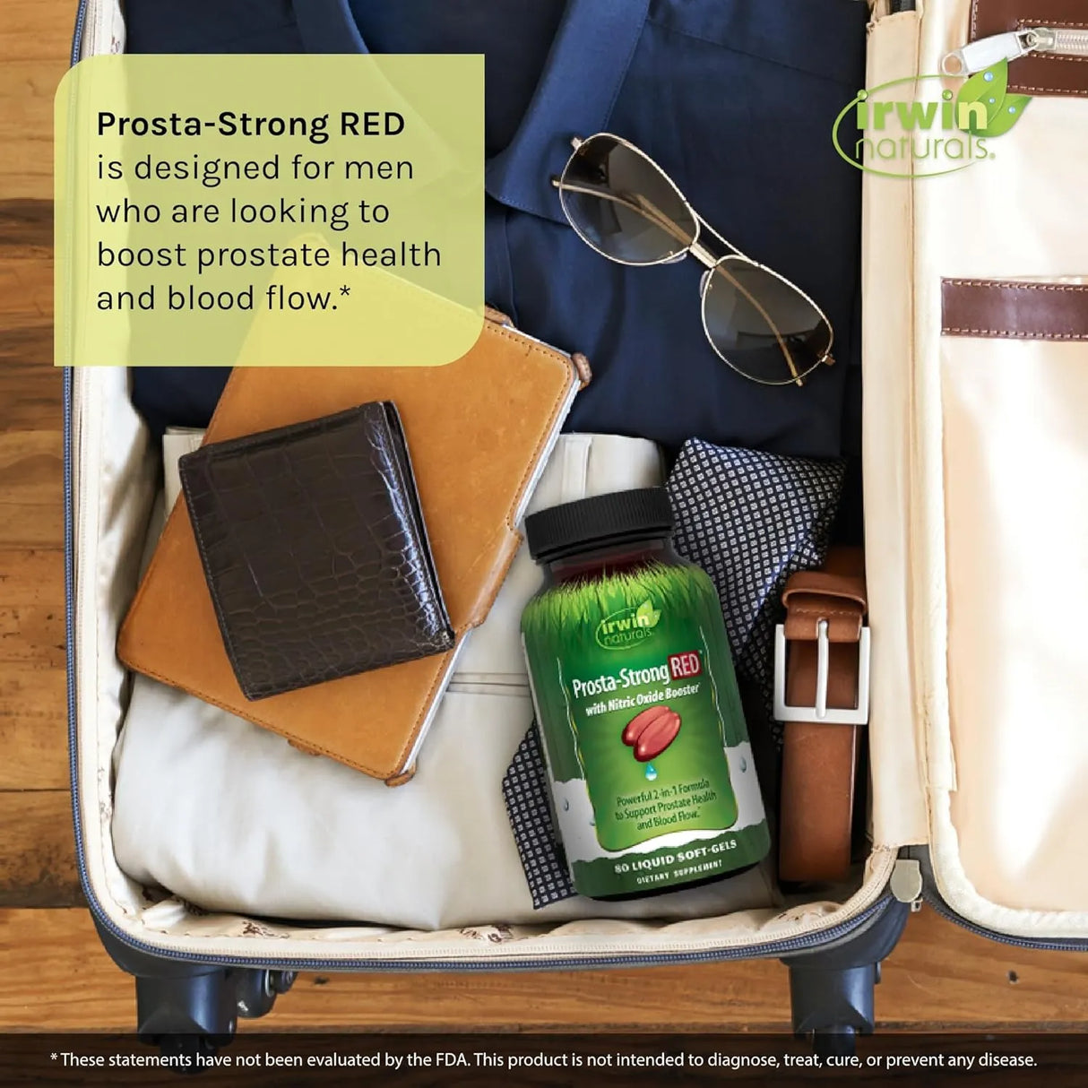 IRWIN NATURALS - Irwin Naturals Prosta-Strong RED with Nitric Oxide Boosters 80 Capsulas Blandas - The Red Vitamin MX - Suplementos Alimenticios - {{ shop.shopifyCountryName }}