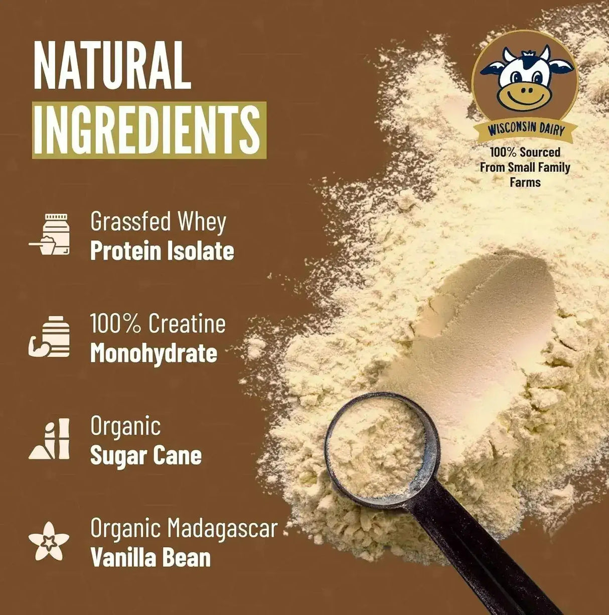 B.RAD - B.rad Grass Fed Whey Protein Isolate Powder with Creatine Cocoa Bean 907Gr. - The Red Vitamin MX - Suplementos Alimenticios - {{ shop.shopifyCountryName }}