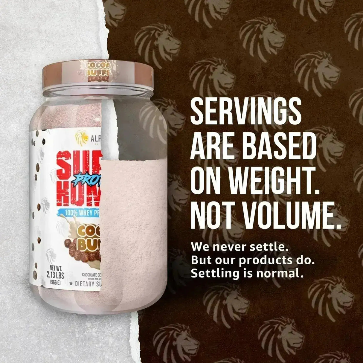 ALPHA LION - ALPHA LION Superhuman Whey Protein Powder Cocoa Buffs 28 Servicios - The Red Vitamin MX - Suplementos Alimenticios - {{ shop.shopifyCountryName }}
