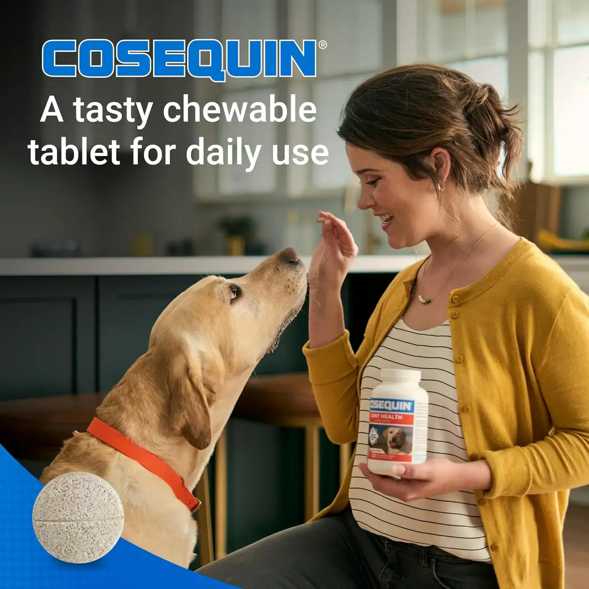 NUTRAMAX - Nutramax Laboratories Cosequin Maximum Strength Joint Health Supplement for Dogs 132 Tabletas Masticables - The Red Vitamin MX - Cuidado De Cadera Y Articulaciones Para Perros - {{ shop.shopifyCountryName }}