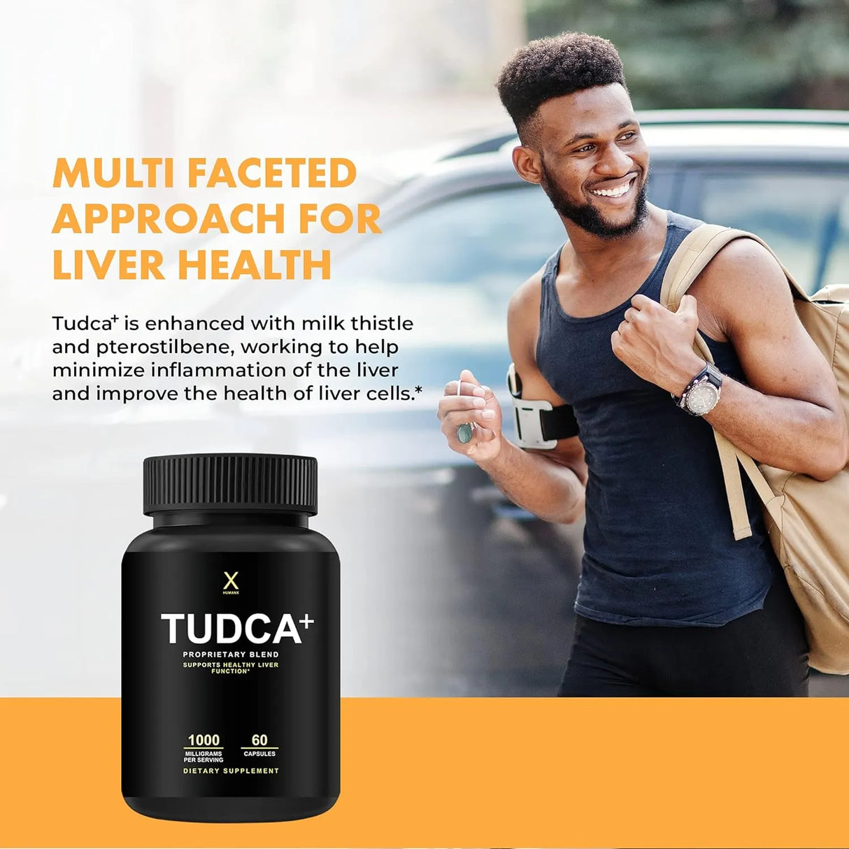 HUMANX - HUMANX TUDCA+ 1000Mg. 60 Capsulas - The Red Vitamin MX - Suplementos Alimenticios - {{ shop.shopifyCountryName }}