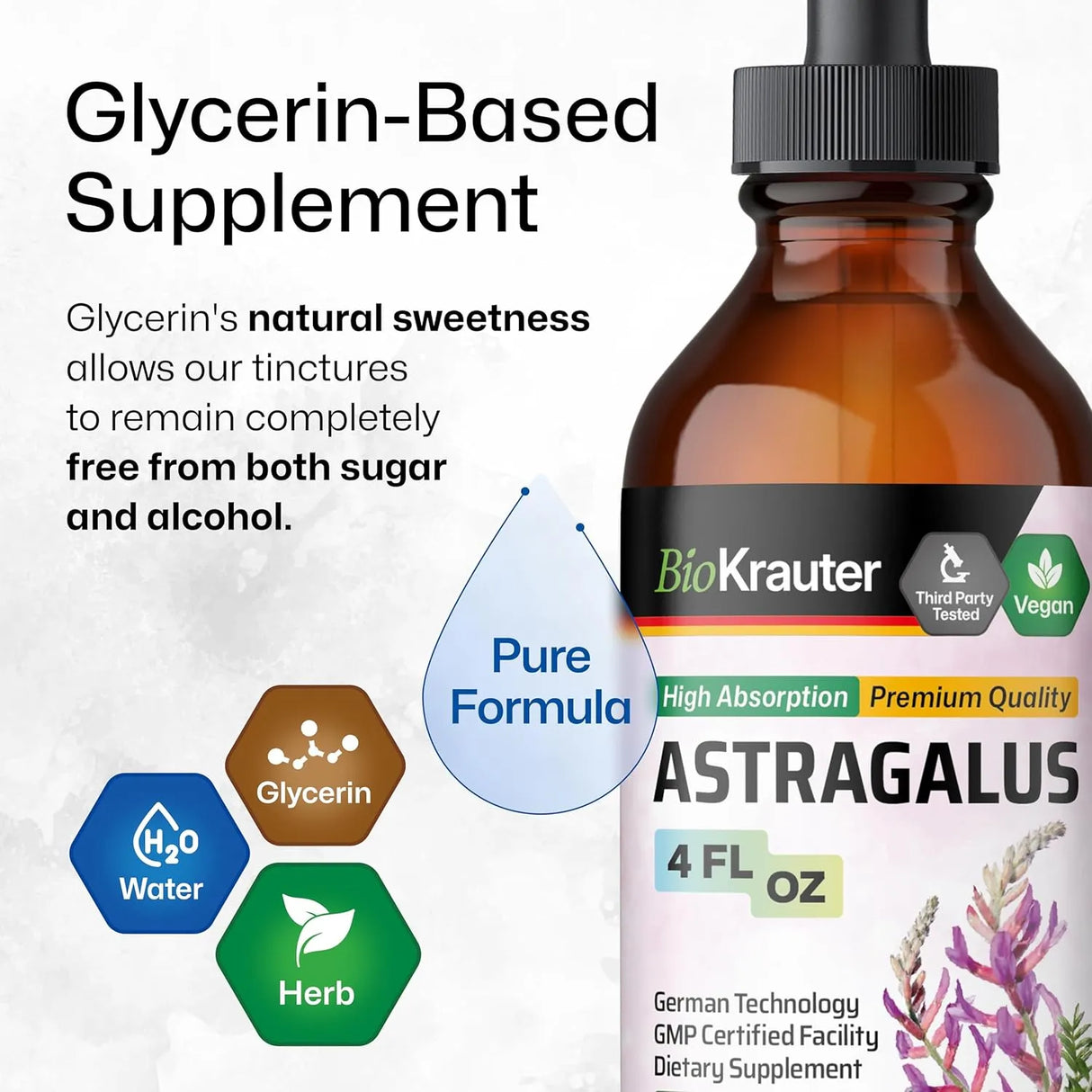 BIOKRAUTER - BIO KRAUTER Astragalus Tincture 4 Fl.Oz. - The Red Vitamin MX - Suplementos Alimenticios - {{ shop.shopifyCountryName }}