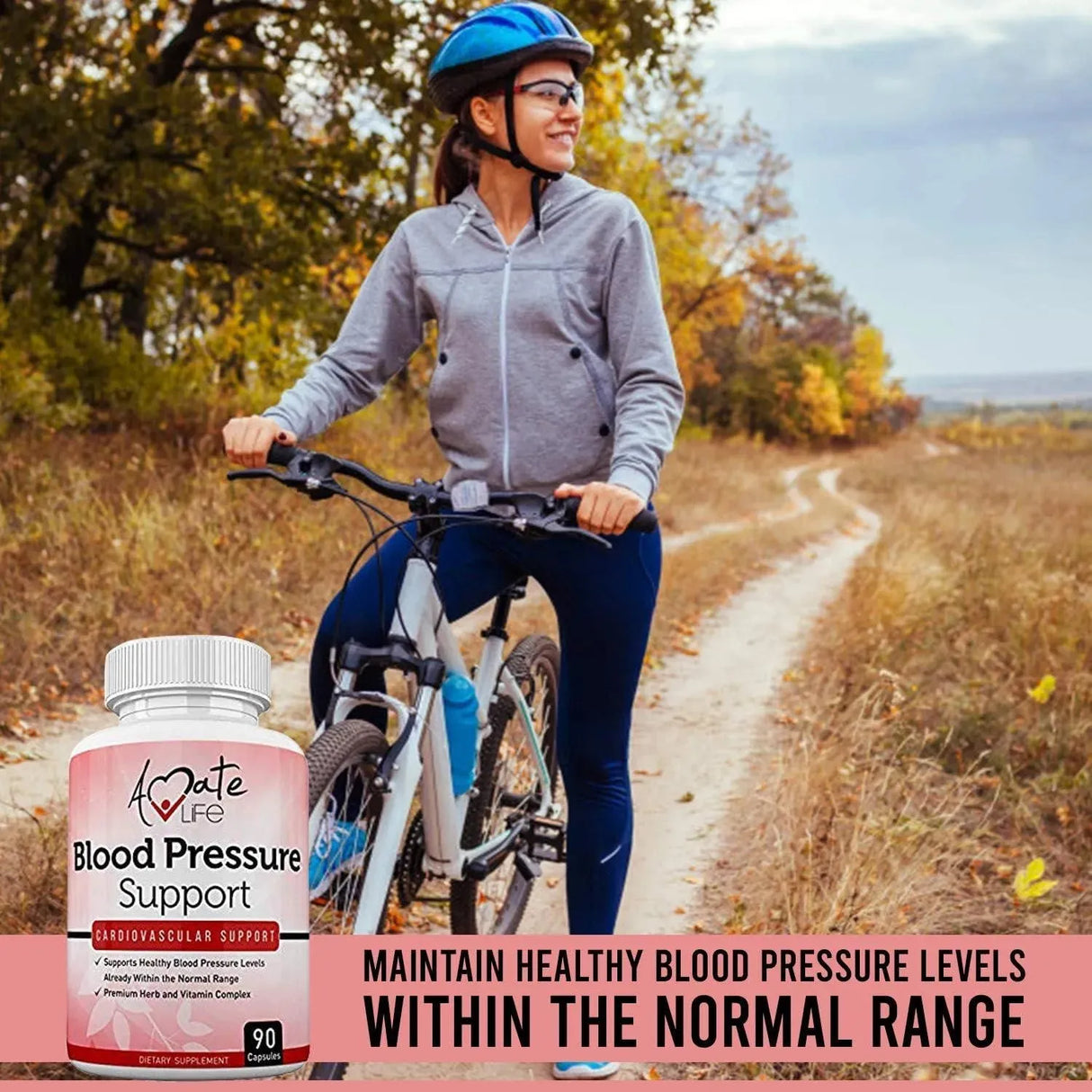 AMATE LIFE - Amate Life Blood Pressure Support 90 Capsulas - The Red Vitamin MX - Suplementos Alimenticios - {{ shop.shopifyCountryName }}