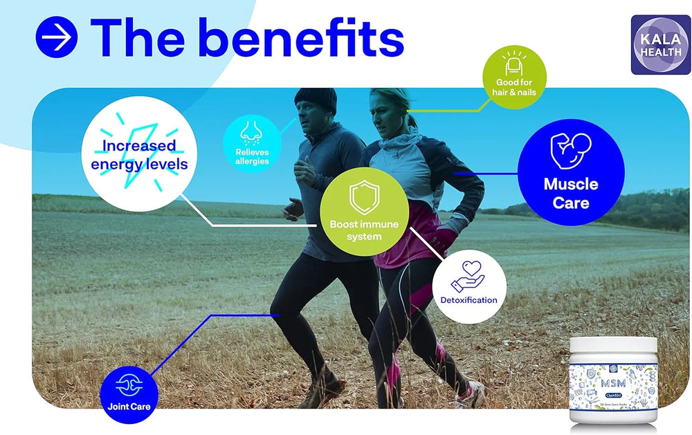 KALA HEALTH - Kala Health OptiMSM Powder 250Gr. - The Red Vitamin MX - Suplementos Alimenticios - {{ shop.shopifyCountryName }}