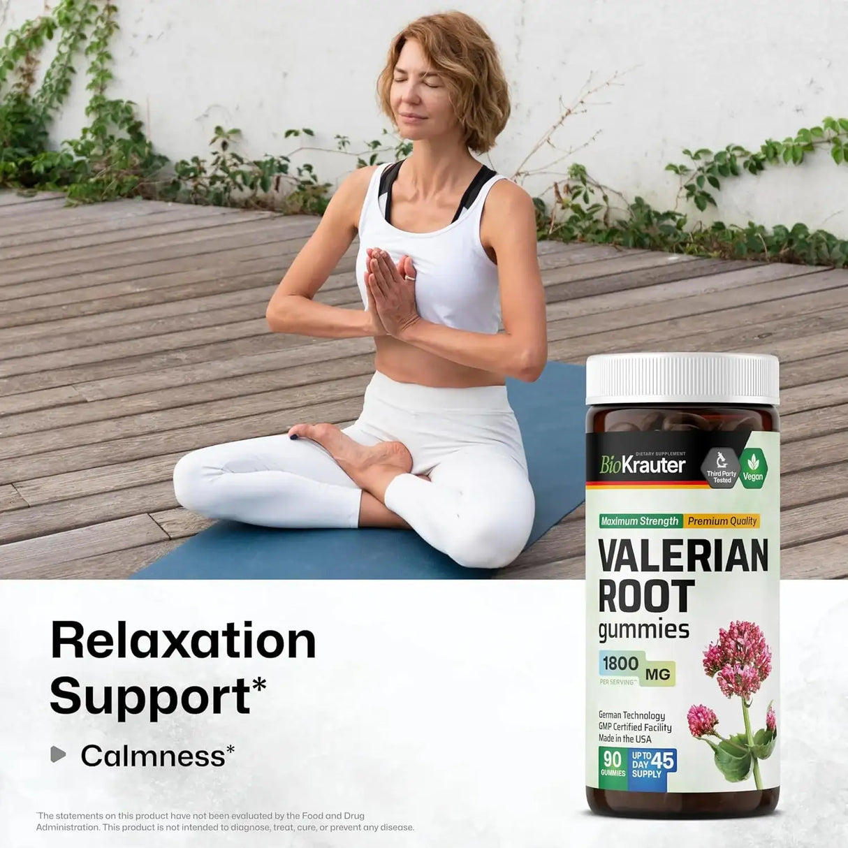 BIOKRAUTER - BIO KRAUTER Valerian Root Gummies 1800Mg. 90 Gomitas - The Red Vitamin MX - Suplementos Alimenticios - {{ shop.shopifyCountryName }}