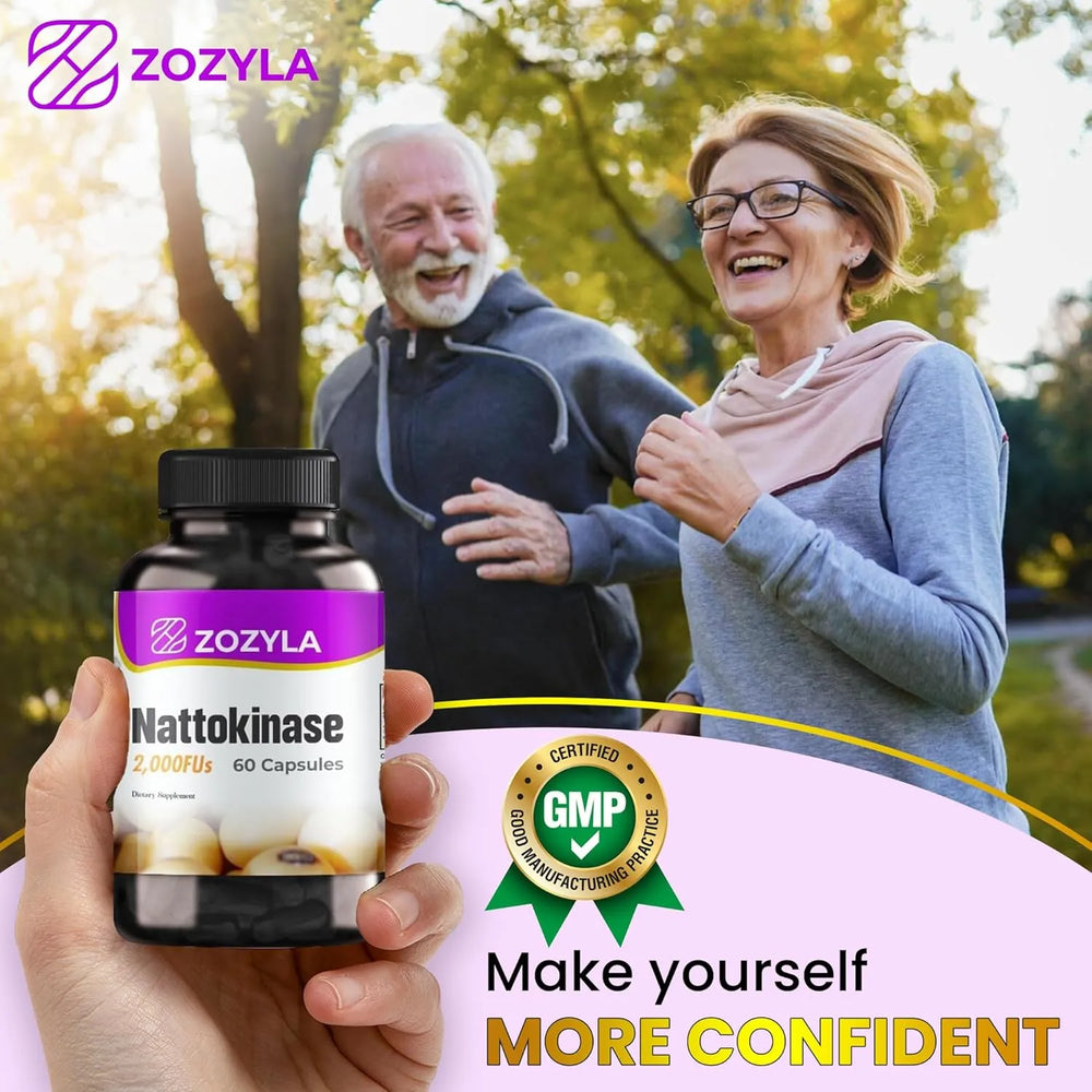 ZOZYLA - ZOZYLA Nattokinase 2,000 FU 60 Capsulas - The Red Vitamin MX - Suplementos Alimenticios - {{ shop.shopifyCountryName }}