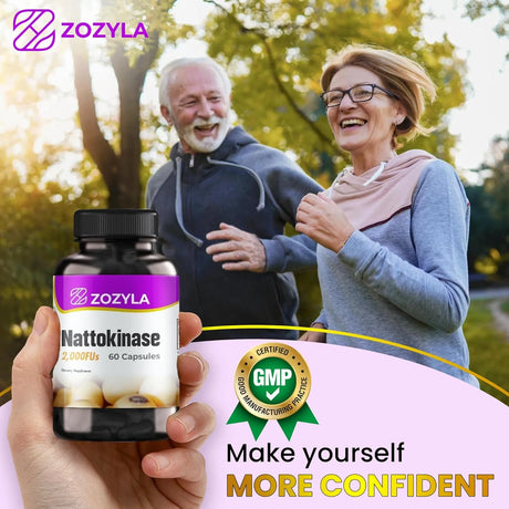 ZOZYLA - ZOZYLA Nattokinase 2,000 FU 60 Capsulas - The Red Vitamin MX - Suplementos Alimenticios - {{ shop.shopifyCountryName }}