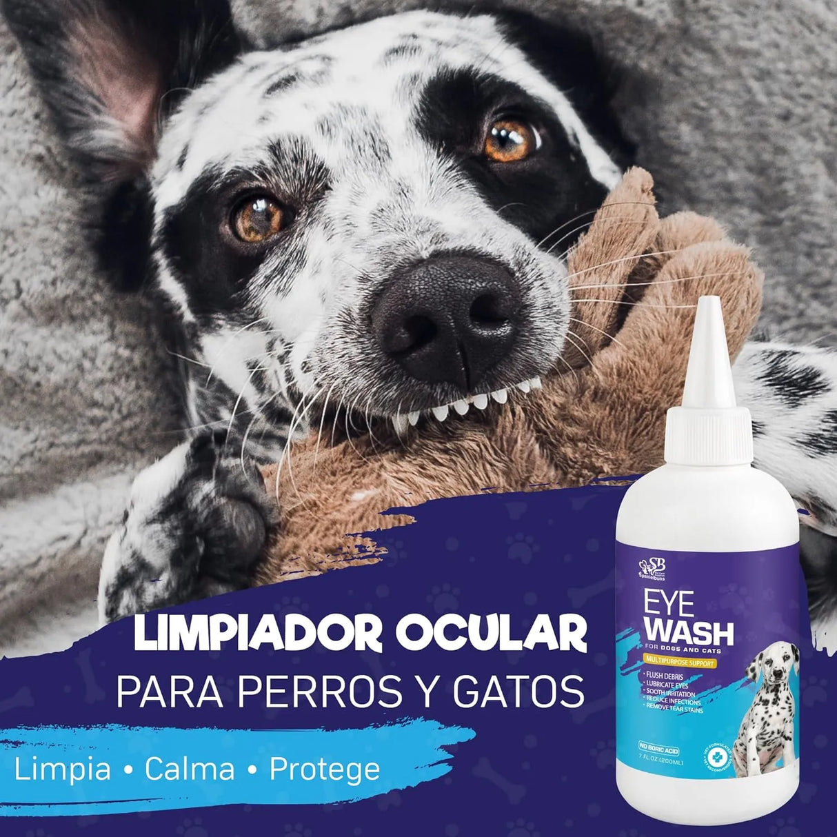 SPANIELBUNS - Spanielbuns Dog Eye Drops 200Ml. - The Red Vitamin MX - Cuidado De Los Ojos De Los Perros - {{ shop.shopifyCountryName }}