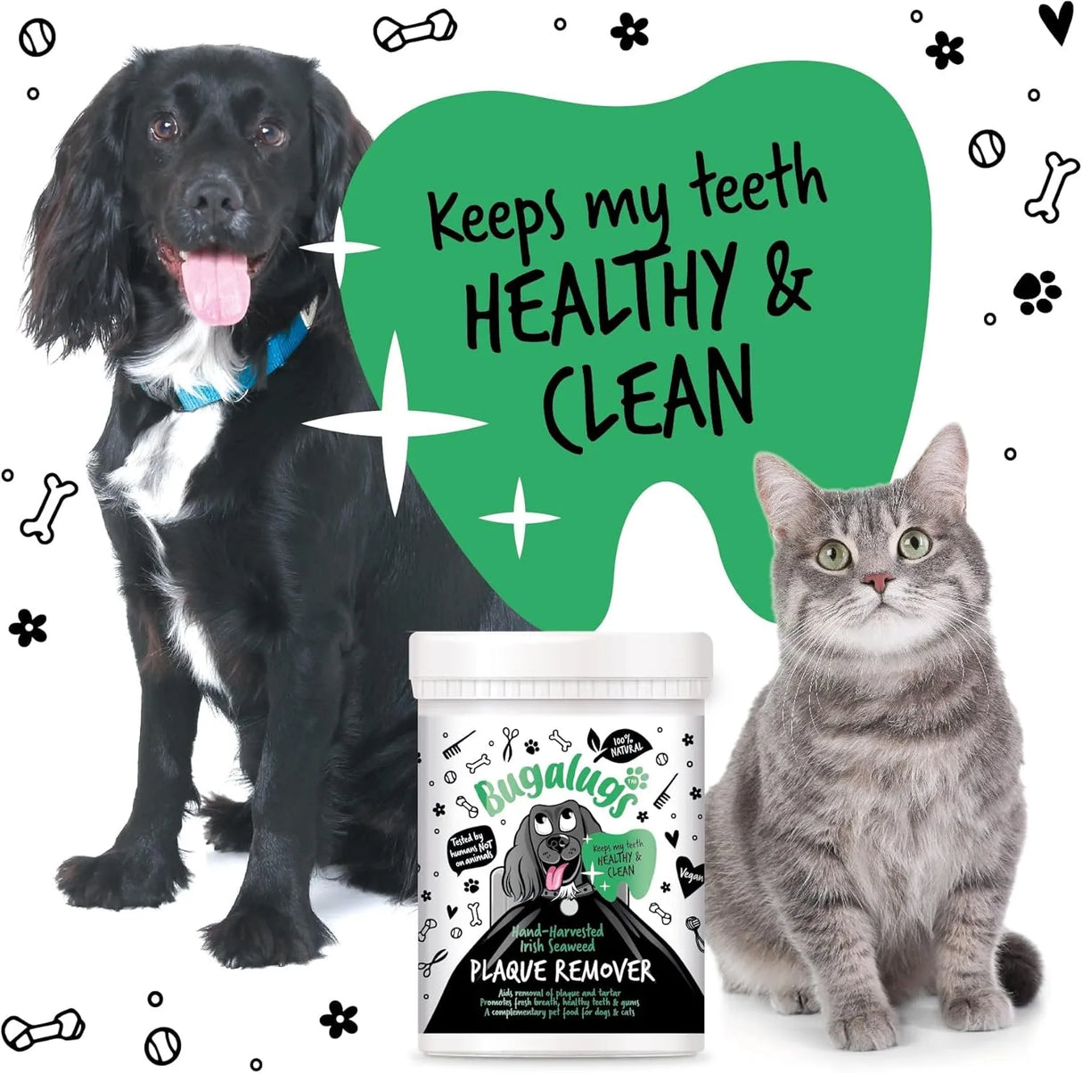 BUGALUGS - BUGALUGS Plaque Off Remover for Dog Teeth & Bad Breath 70Gr. - The Red Vitamin MX - Cuidado Dental Para Perros - {{ shop.shopifyCountryName }}