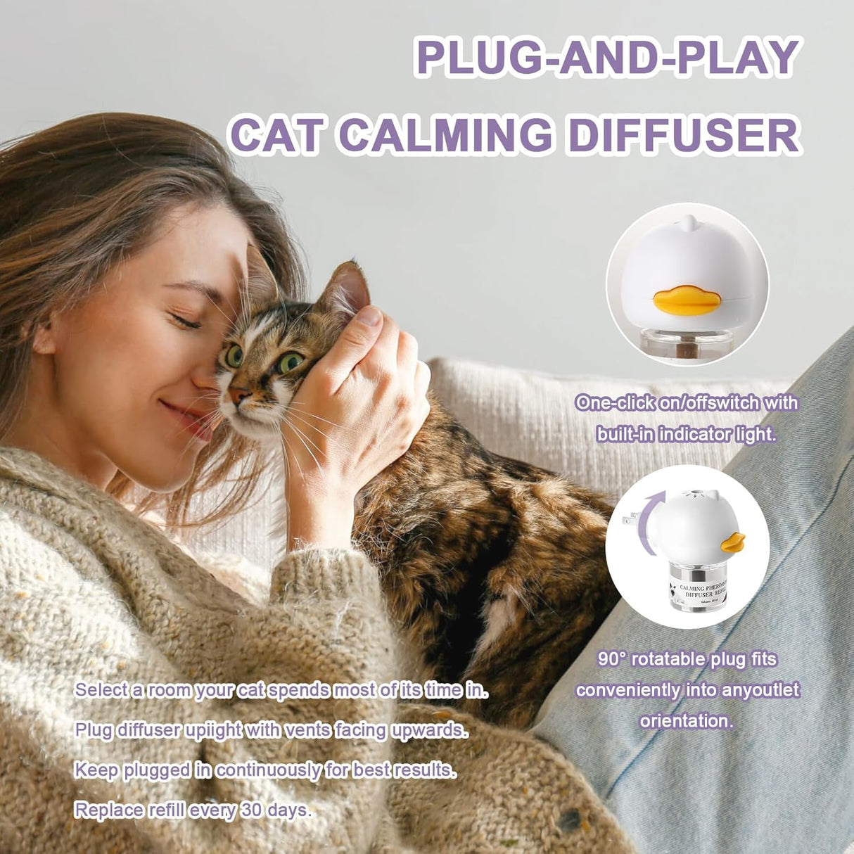 Budobiruon Cat Calming Diffuser