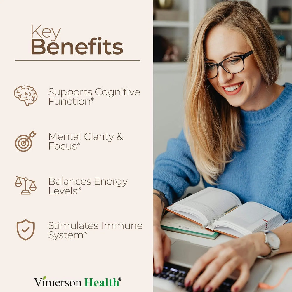 VIMERSON HEALTH - Vimerson Health Mushroom 10xComplex 60 Capsulas - The Red Vitamin MX - Suplementos Alimenticios - {{ shop.shopifyCountryName }}