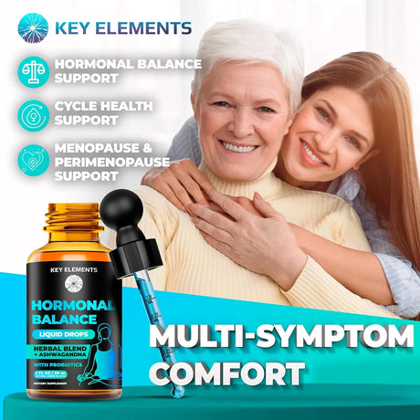 KEY ELEMENTS - KEY ELEMENTS Liquid Hormone Balance 60Ml. - The Red Vitamin MX - Suplementos Alimenticios - {{ shop.shopifyCountryName }}