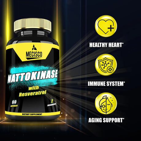MECISCO - Mecisco Nattokinase 4000 FU 60 Capsulas - The Red Vitamin MX - Suplementos Alimenticios - {{ shop.shopifyCountryName }}