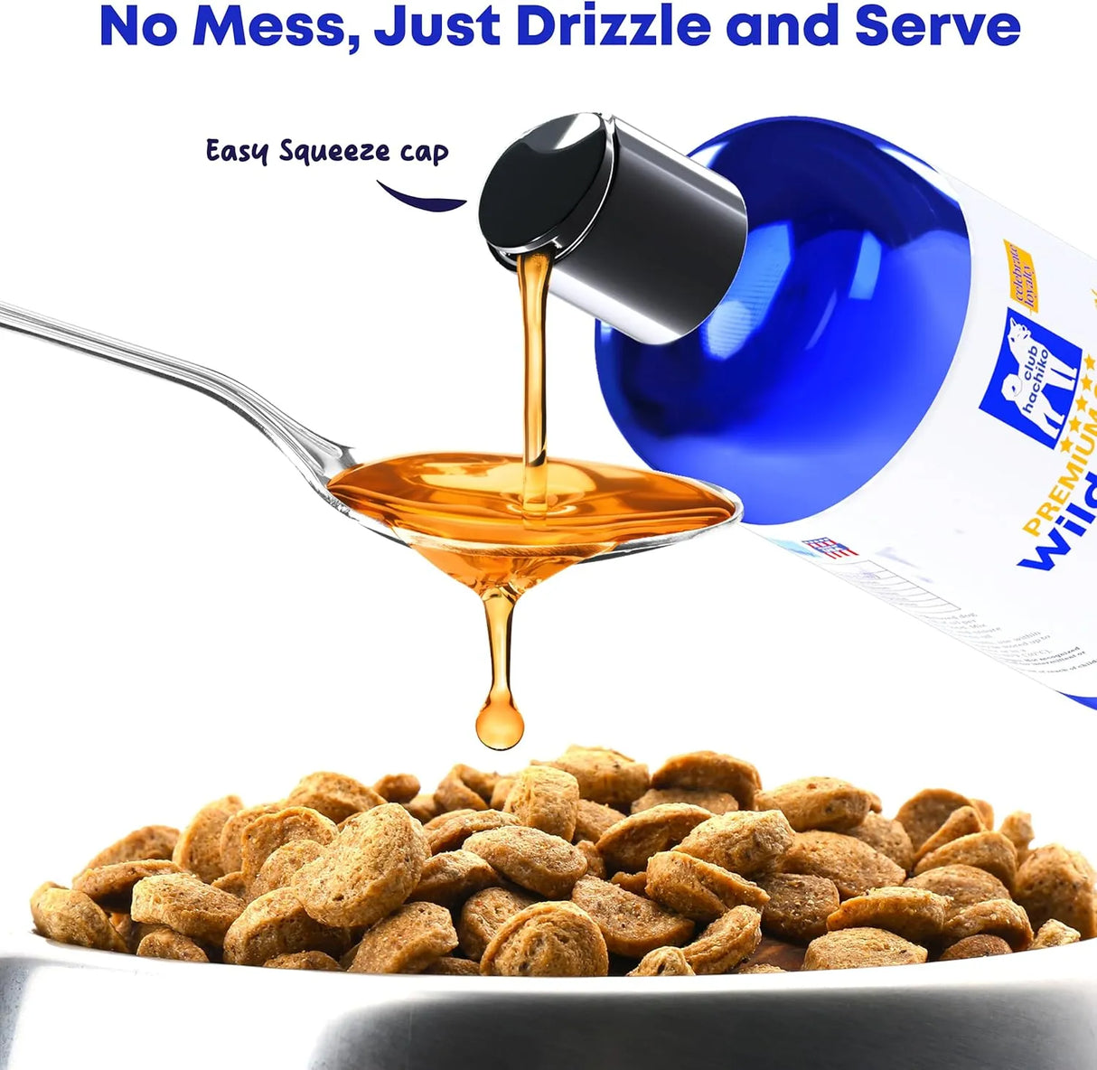 CLUB HACHIKO - Club Hachiko Wild‑Caught Alaska Fish Oil for Dogs & Cats 8 Fl.Oz. - The Red Vitamin MX - Aceite De Pescado Para Perros - {{ shop.shopifyCountryName }}