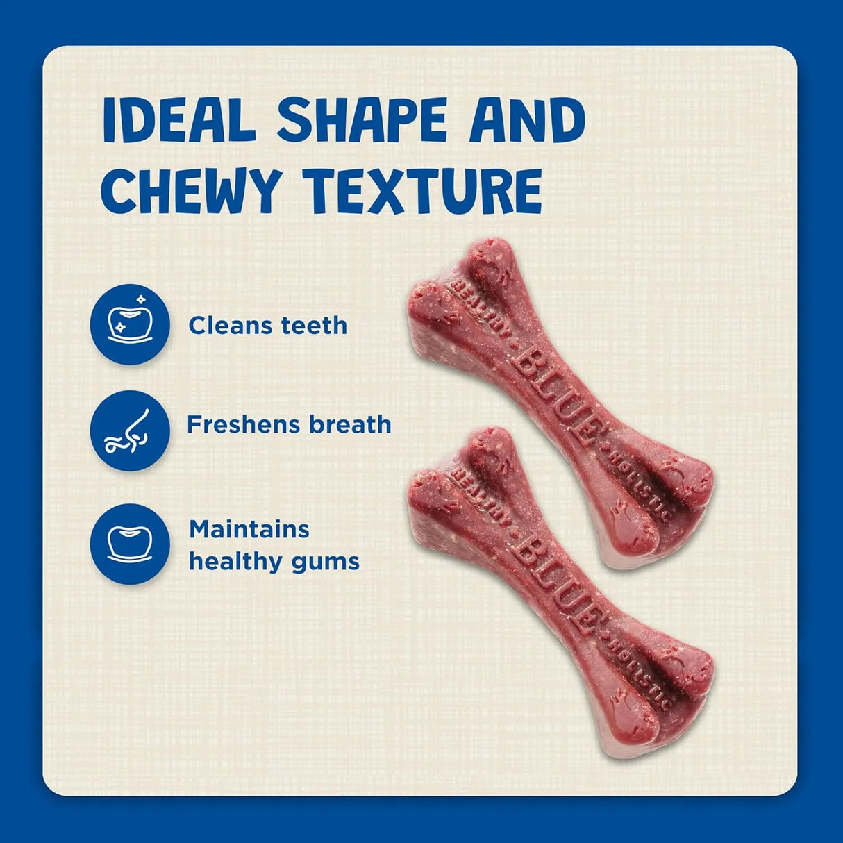 BLUE BUFFALO - Blue Buffalo Dental Bones Mini Natural Dental Chew Dog Treats 44 Piezas - The Red Vitamin MX - Cuidado Dental Para Perros - {{ shop.shopifyCountryName }}