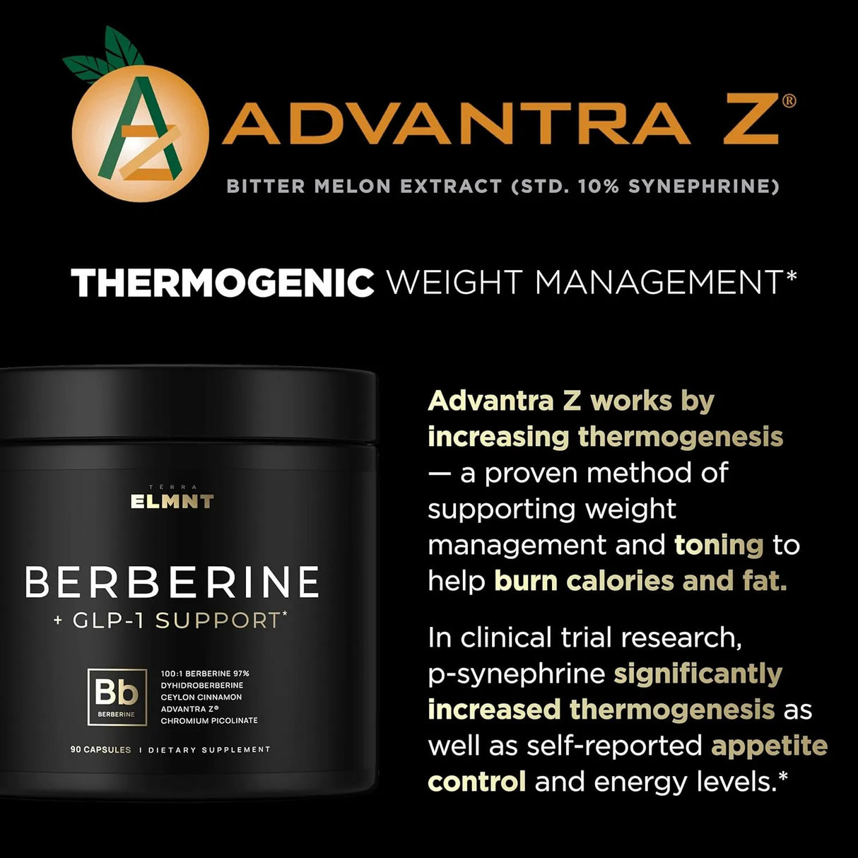 TERRA ELMNT - TERRA ELMNT Berberine GLP-1 90 Capsulas - The Red Vitamin MX - Suplementos Alimenticios - {{ shop.shopifyCountryName }}