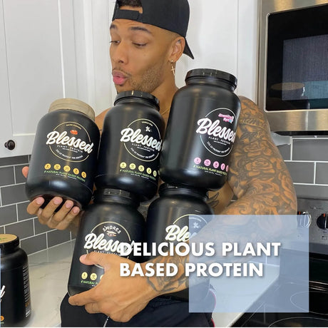 BLESSED - Blessed Vegan Protein Powder 23g of Pea Protein Cookies & Cream 1.06 Kg. - The Red Vitamin MX - Suplementos Alimenticios - {{ shop.shopifyCountryName }}