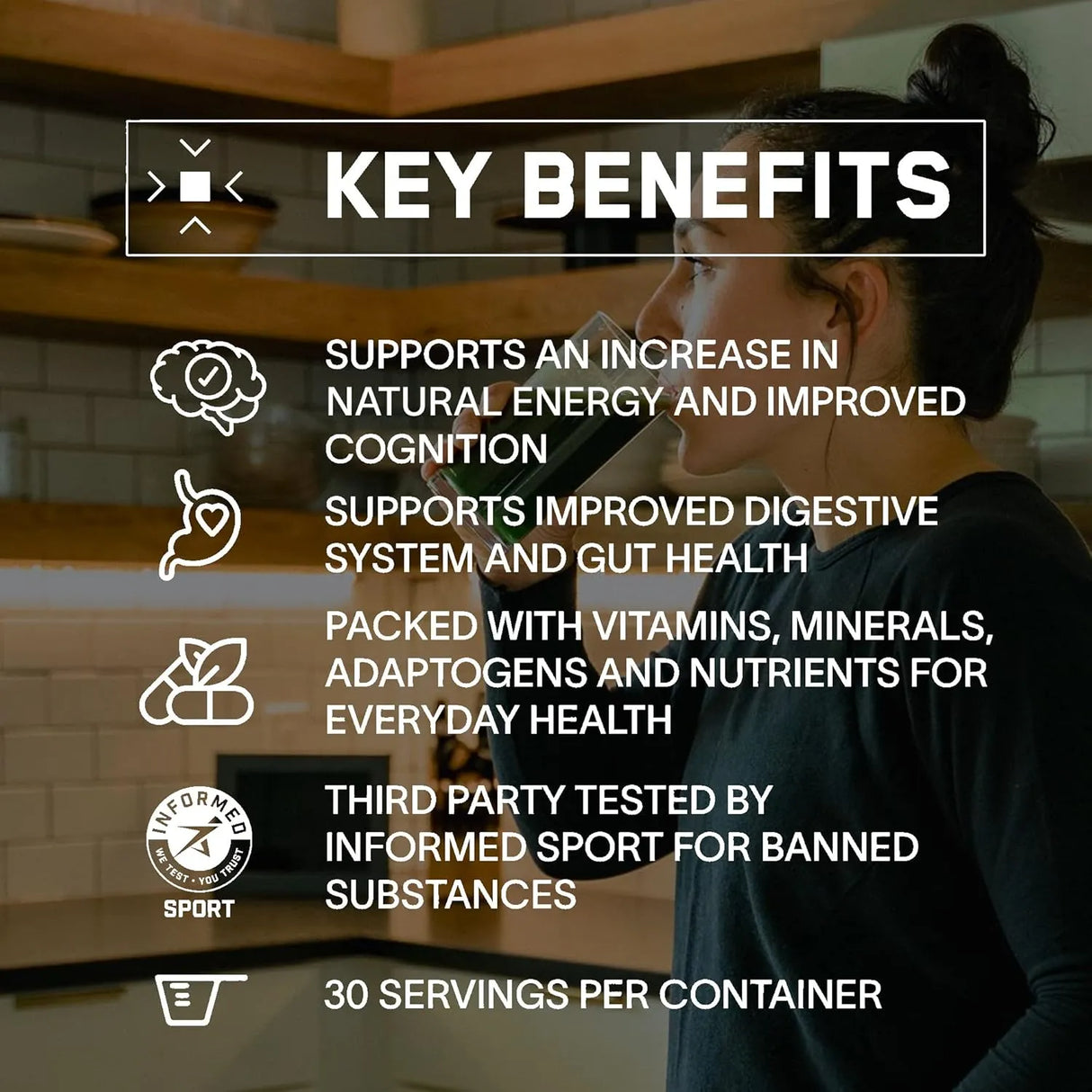 BARE PERFORMANCE NUTRITION - BPN Strong Greens Superfood Powder 30 Servicios Pineapple Coconut 222Gr. - The Red Vitamin MX - Suplementos Alimenticios - {{ shop.shopifyCountryName }}