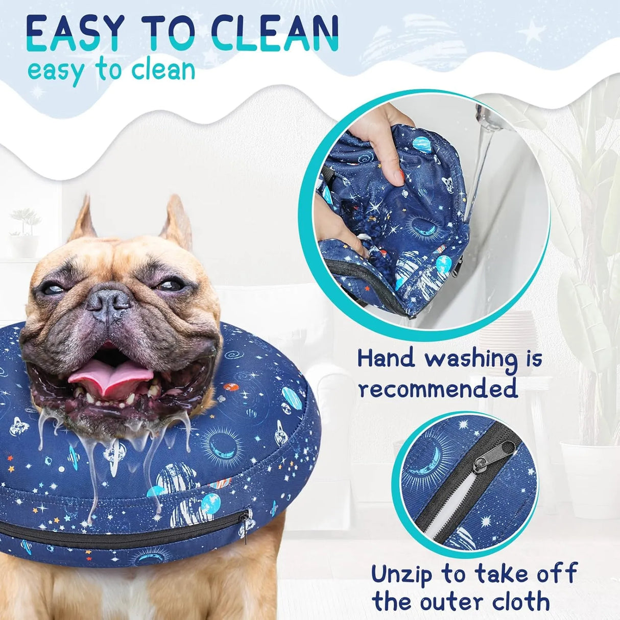 SUPET - Supet Inflatable Dog Cone Collar Alternative After Surgery XSMALL Neck 5"-8" - The Red Vitamin MX - Collares y Conos De Recuperación Para Perros - {{ shop.shopifyCountryName }}