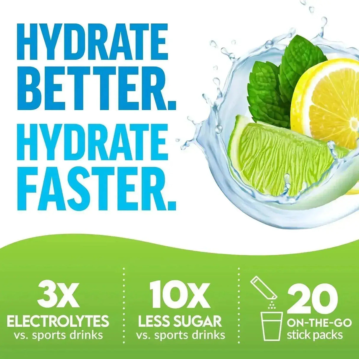 FORCE FACTOR - Force Factor Liquid Labs Electrolytes Powder Lemon Lime 20 Paquetes - The Red Vitamin MX - Suplementos Alimenticios - {{ shop.shopifyCountryName }}