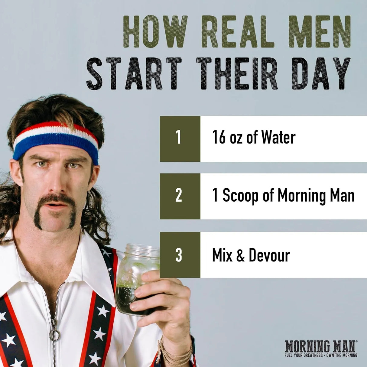 MORNING MAN - MORNING MAN Greens Powder Decaf 30 Servicios 360Gr. - The Red Vitamin MX - Suplementos Alimenticios - {{ shop.shopifyCountryName }}