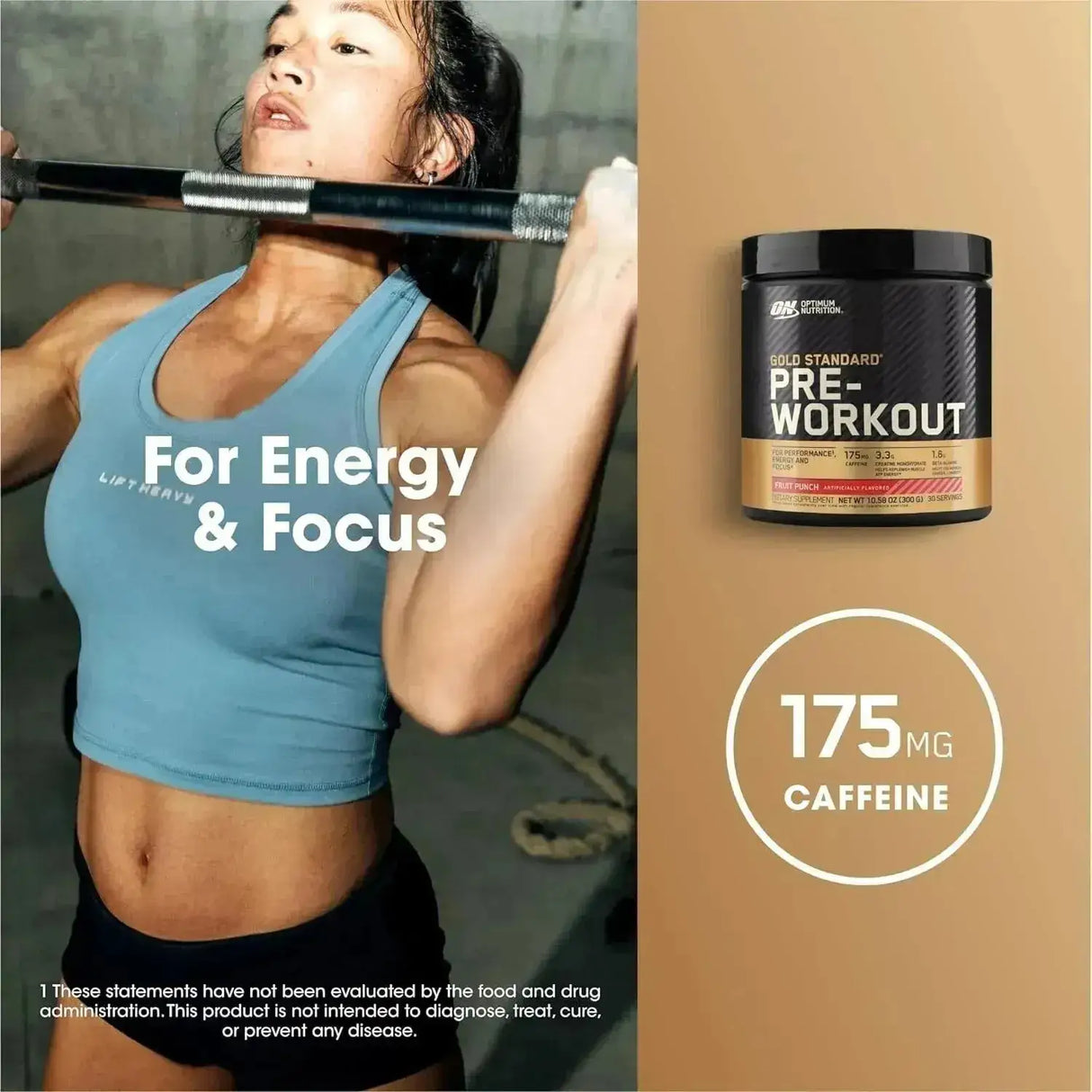 OPTIMUM NUTRITION - Optimum Nutrition Gold Standard Pre-Workout Fruit Punch 30 Servicios 300Gr. - The Red Vitamin MX - Suplementos Alimenticios - {{ shop.shopifyCountryName }}