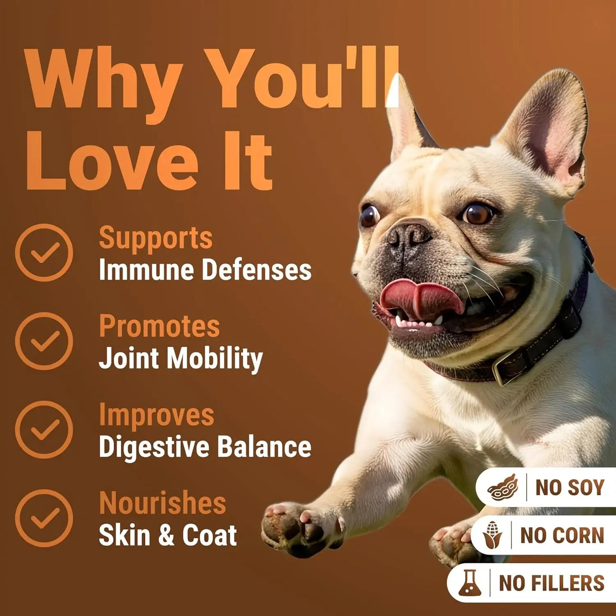 WUFFWELL - WuffWell 12:1 Mushroom Supplement for Dogs 140 Masticables - The Red Vitamin MX - Suplementos Herbales Para Perros - {{ shop.shopifyCountryName }}