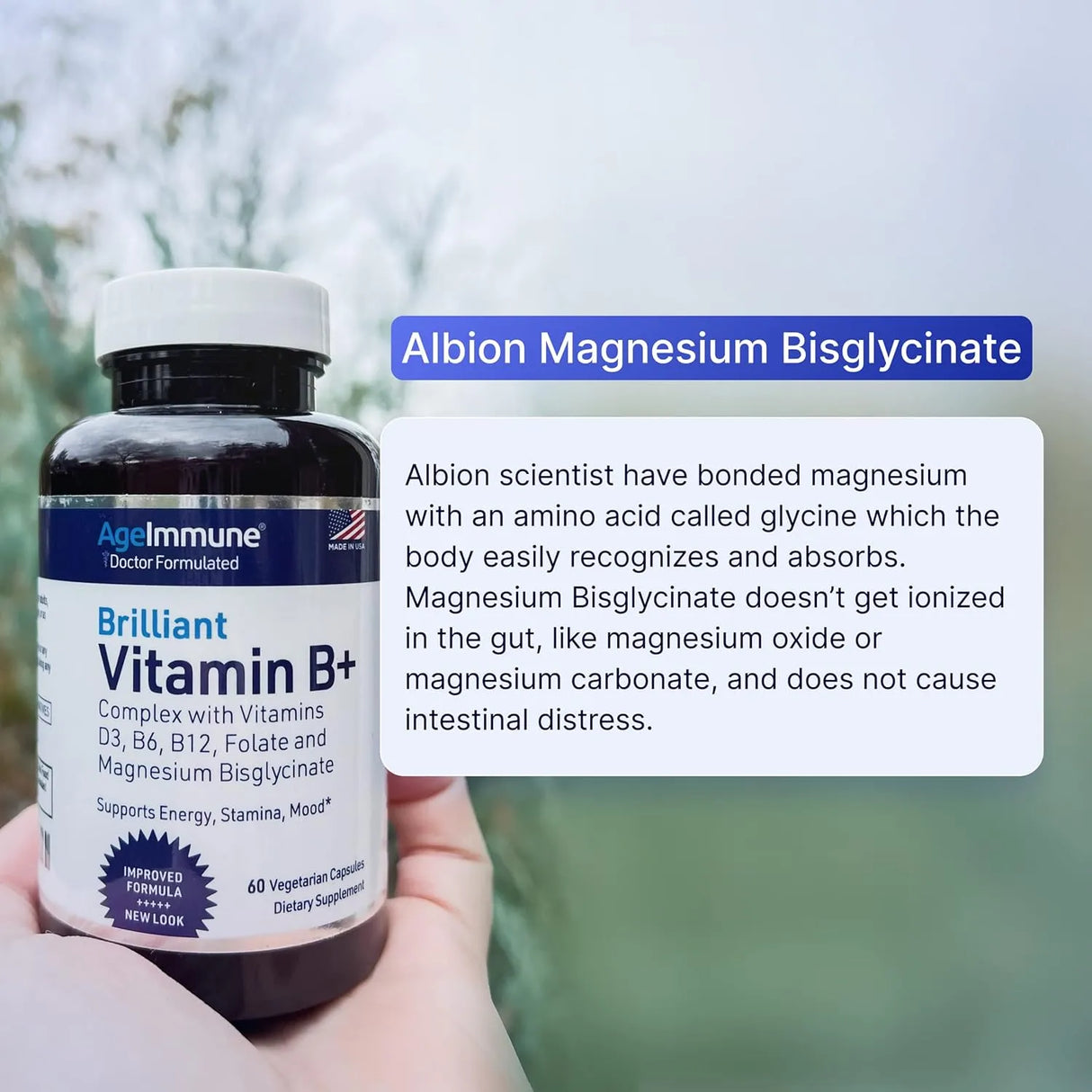 AGEIMMUNE - AgeImmune Vitamin B Complex 60 Capsulas - The Red Vitamin MX - Suplementos Alimenticios - {{ shop.shopifyCountryName }}