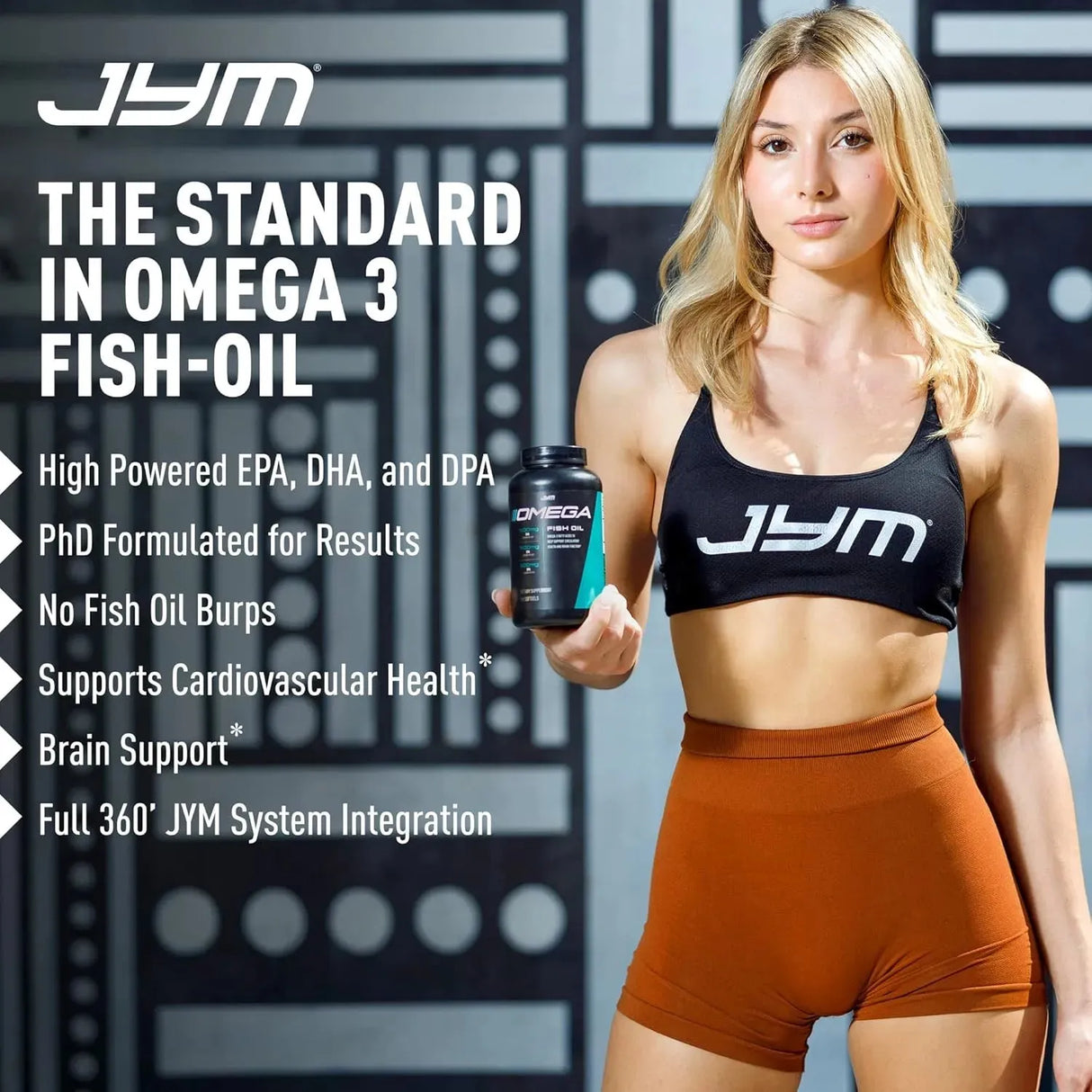 JYM - JYM Omega Fish Oil 2800Mg. 120 Capsulas Blandas - The Red Vitamin MX - Suplementos Alimenticios - {{ shop.shopifyCountryName }}