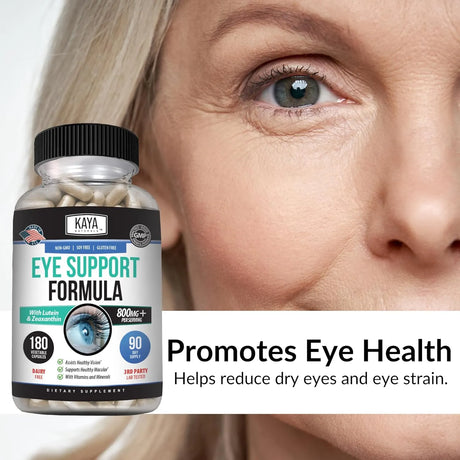 KAYA NATURALS - Kaya Naturals Eye Health 120 Capsulas - The Red Vitamin MX - Suplementos Alimenticios - {{ shop.shopifyCountryName }}