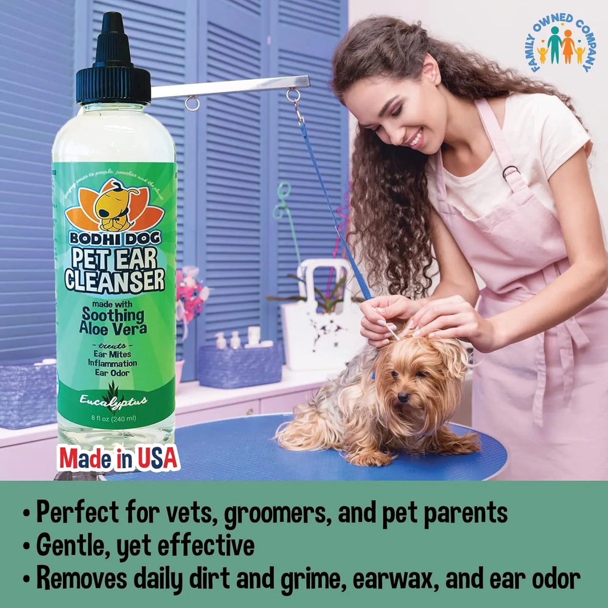 BODHI - Bodhi Dog Ear Cleaner Solution for Dogs & Cats Aloe Vera 240Ml. - The Red Vitamin MX - Cuidado Del Oído De Perros - {{ shop.shopifyCountryName }}