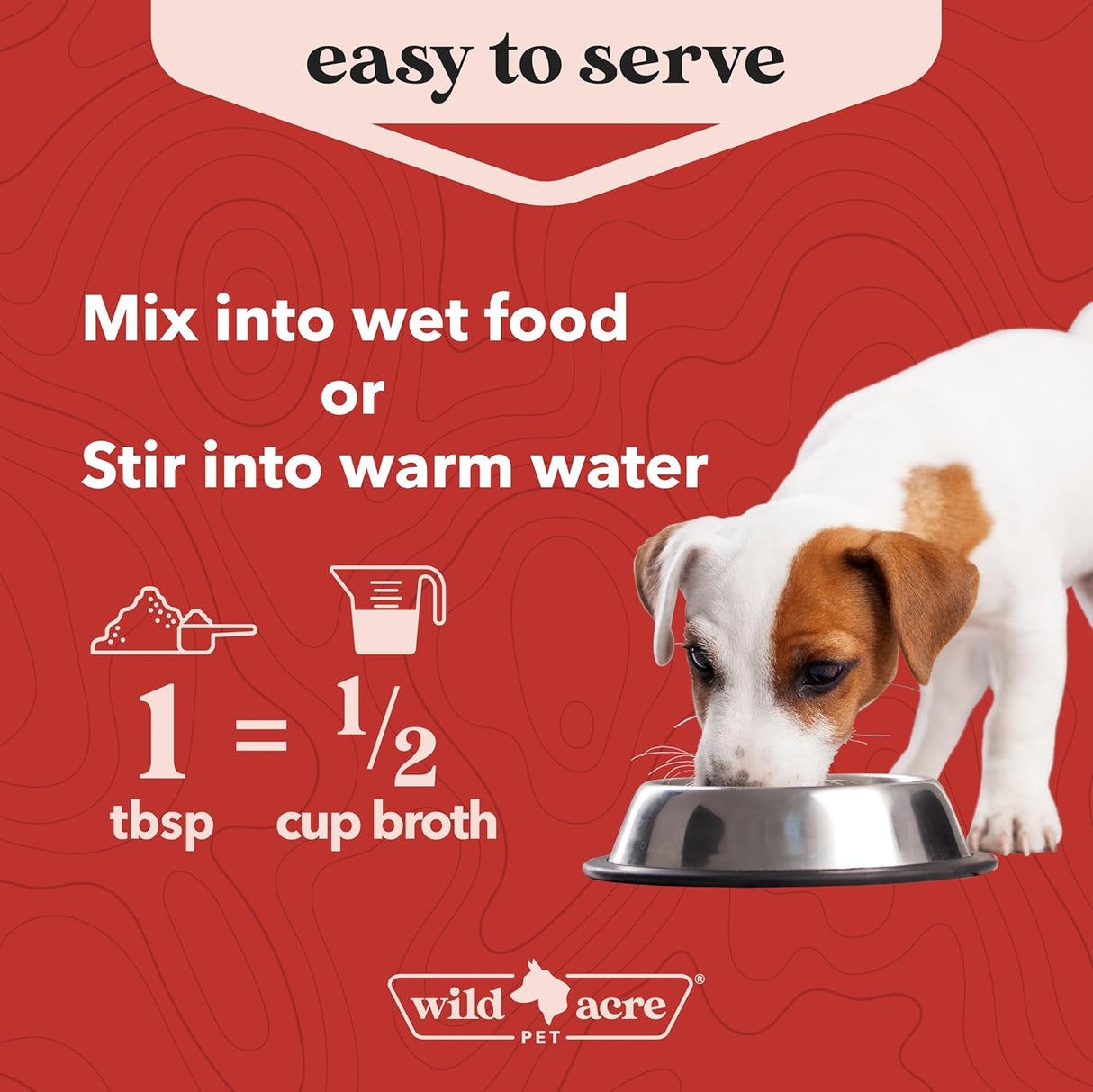 WILD ACRE - Wild Acre Premium Beef Bone Broth for Dogs 198Gr. - The Red Vitamin MX - Suplementos Herbales Para Perros - {{ shop.shopifyCountryName }}