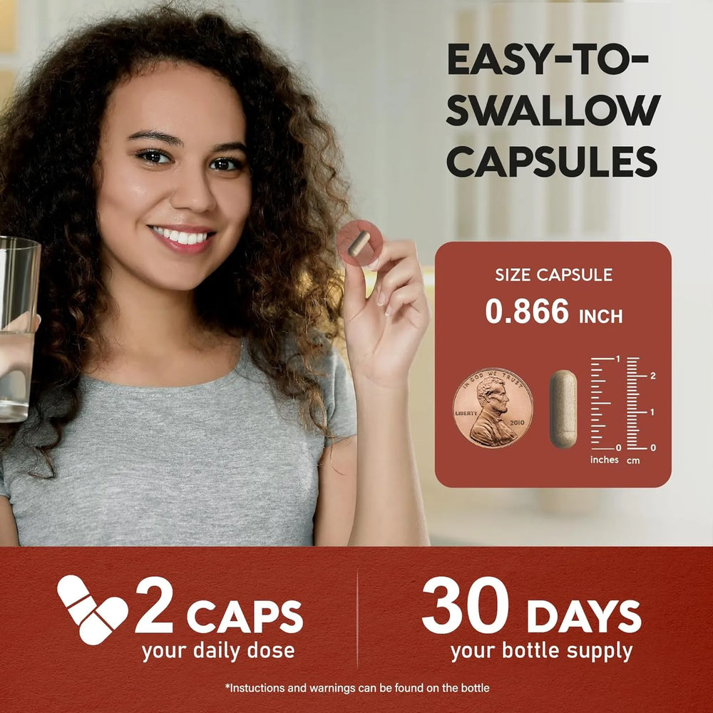 NUTRA HARMONY - Nutra Harmony Mushroom Supplement 60 Capsulas - The Red Vitamin MX - Suplementos Alimenticios - {{ shop.shopifyCountryName }}