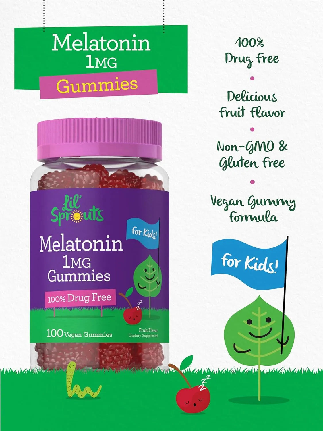 CARLYLE - Carlyle Kids Melatonin Gummies 1Mg. 100 Gomitas - The Red Vitamin MX - Suplementos Alimenticios - {{ shop.shopifyCountryName }}