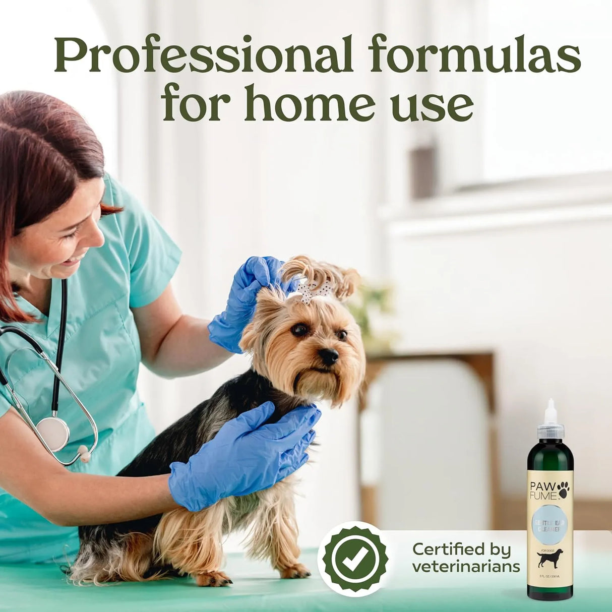 PAWFUME - Pawfume Dog Ear Cleaner Solution 8 Fl.Oz. - The Red Vitamin MX - Cuidado Del Oído De Perros - {{ shop.shopifyCountryName }}