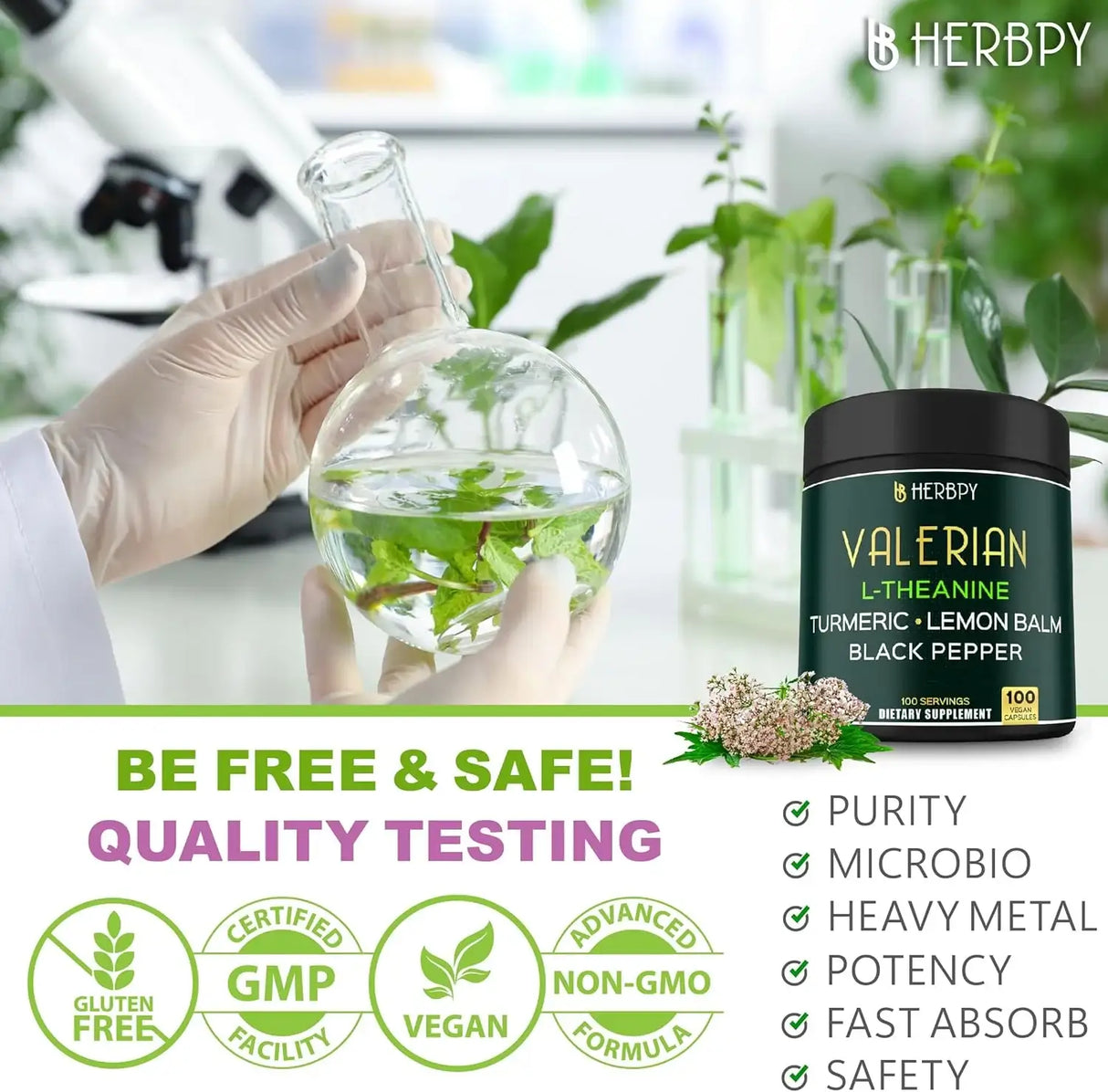HERBPY - Herbpy 5in1 Valerian Root 100 Capsulas - The Red Vitamin MX - Suplementos Alimenticios - {{ shop.shopifyCountryName }}