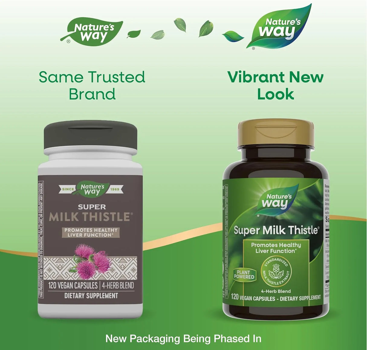 NATURE'S WAY - Nature's Way Super Milk Thistle 4 Herb Blend 120 Capsulas - The Red Vitamin MX - Suplementos Alimenticios - {{ shop.shopifyCountryName }}