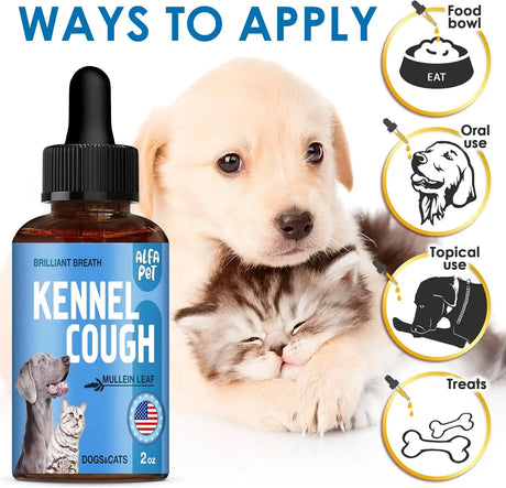 ALFA PET - Alfa Pet Dog Cough Treatment Liquid 2 Fl.Oz. - The Red Vitamin MX - Medicamentos Sin Receta Para Perros - {{ shop.shopifyCountryName }}