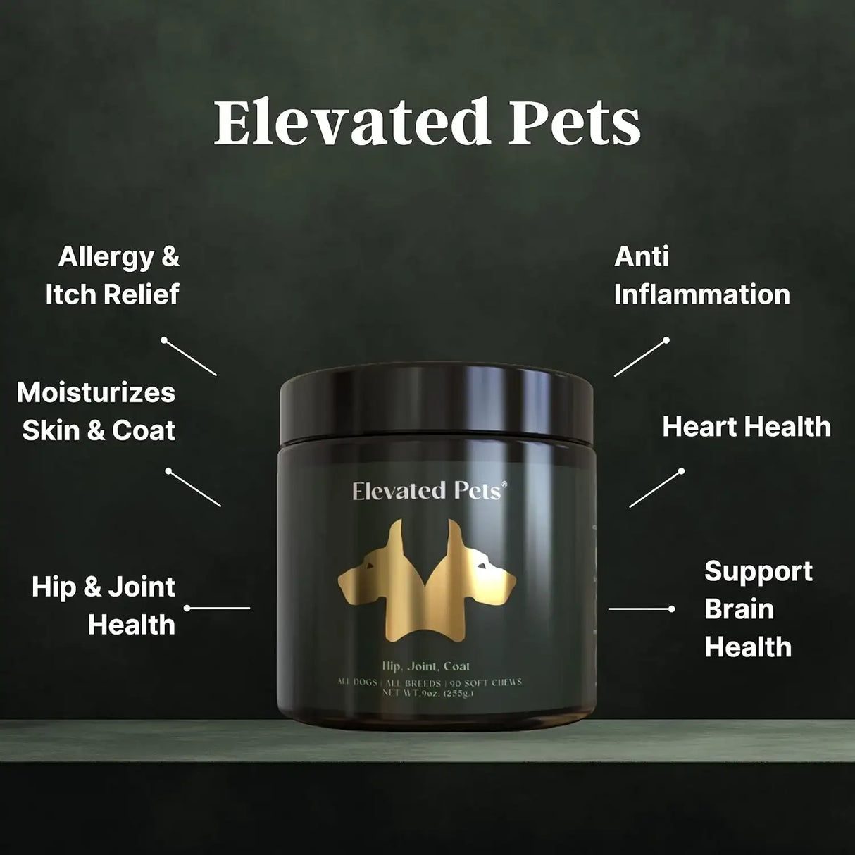 ELEVATED PETS - Elevated Pets Ultra-Healthy Omega 3 Fish Oil Treats 90 Masticables - The Red Vitamin MX - Aceite De Pescado Para Perros - {{ shop.shopifyCountryName }}