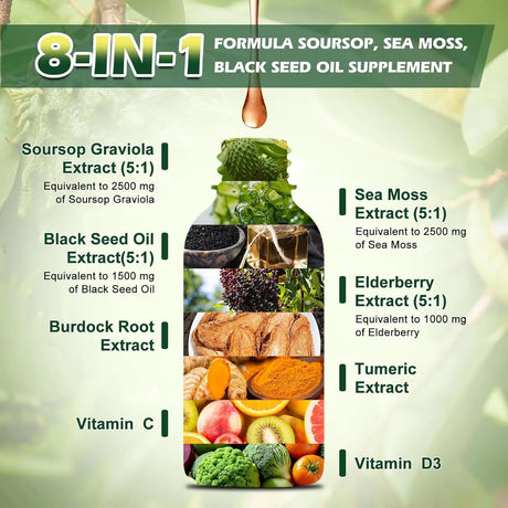 B BEWORTHS - B BEWORTHS Soursop Bitters Liquid Drops 60Ml. - The Red Vitamin MX - Suplementos Alimenticios - {{ shop.shopifyCountryName }}