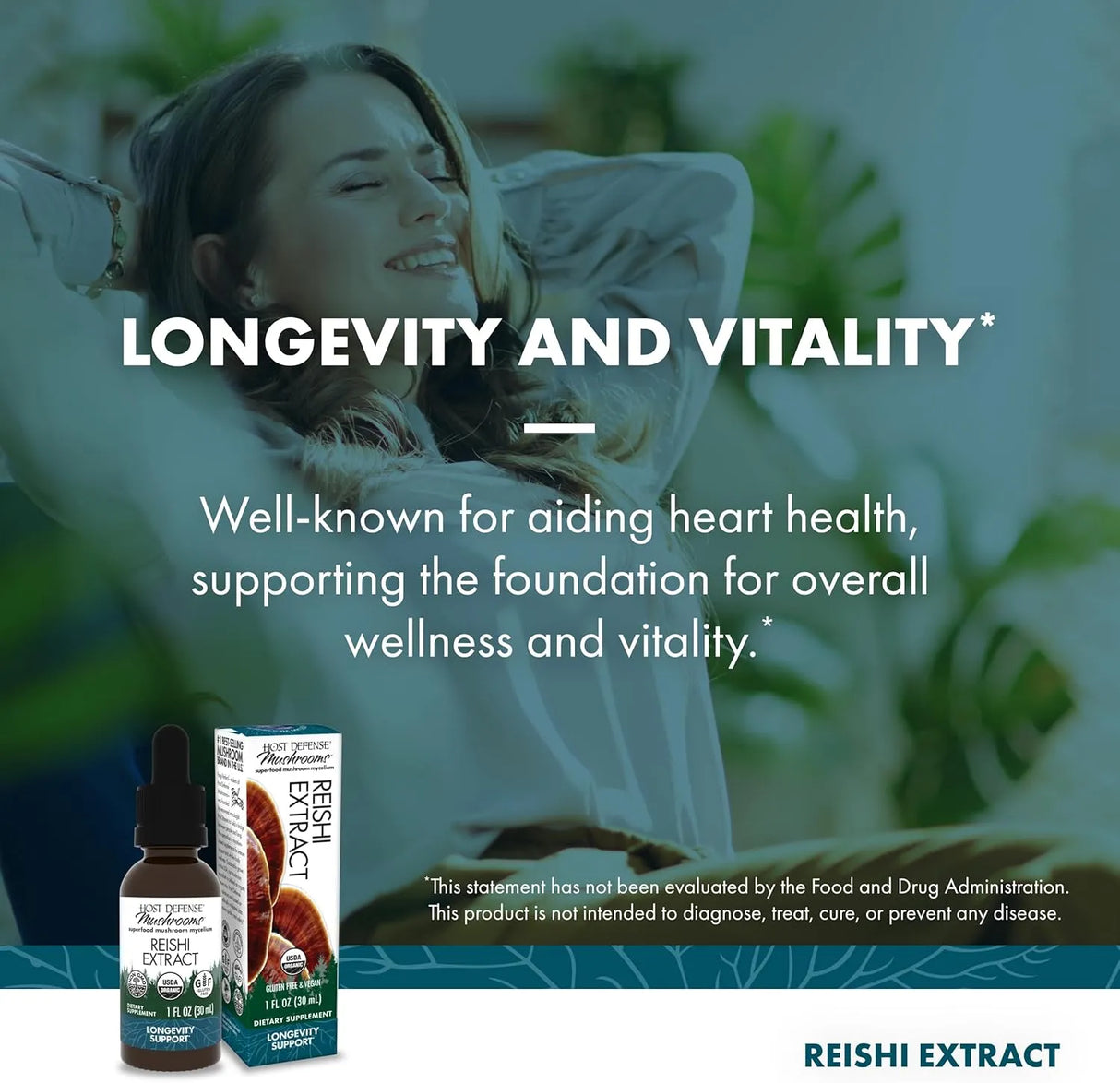 HOST DEFENSE - Host Defense Reishi Extract 1 Fl.Oz. - The Red Vitamin MX - Suplementos Alimenticios - {{ shop.shopifyCountryName }}