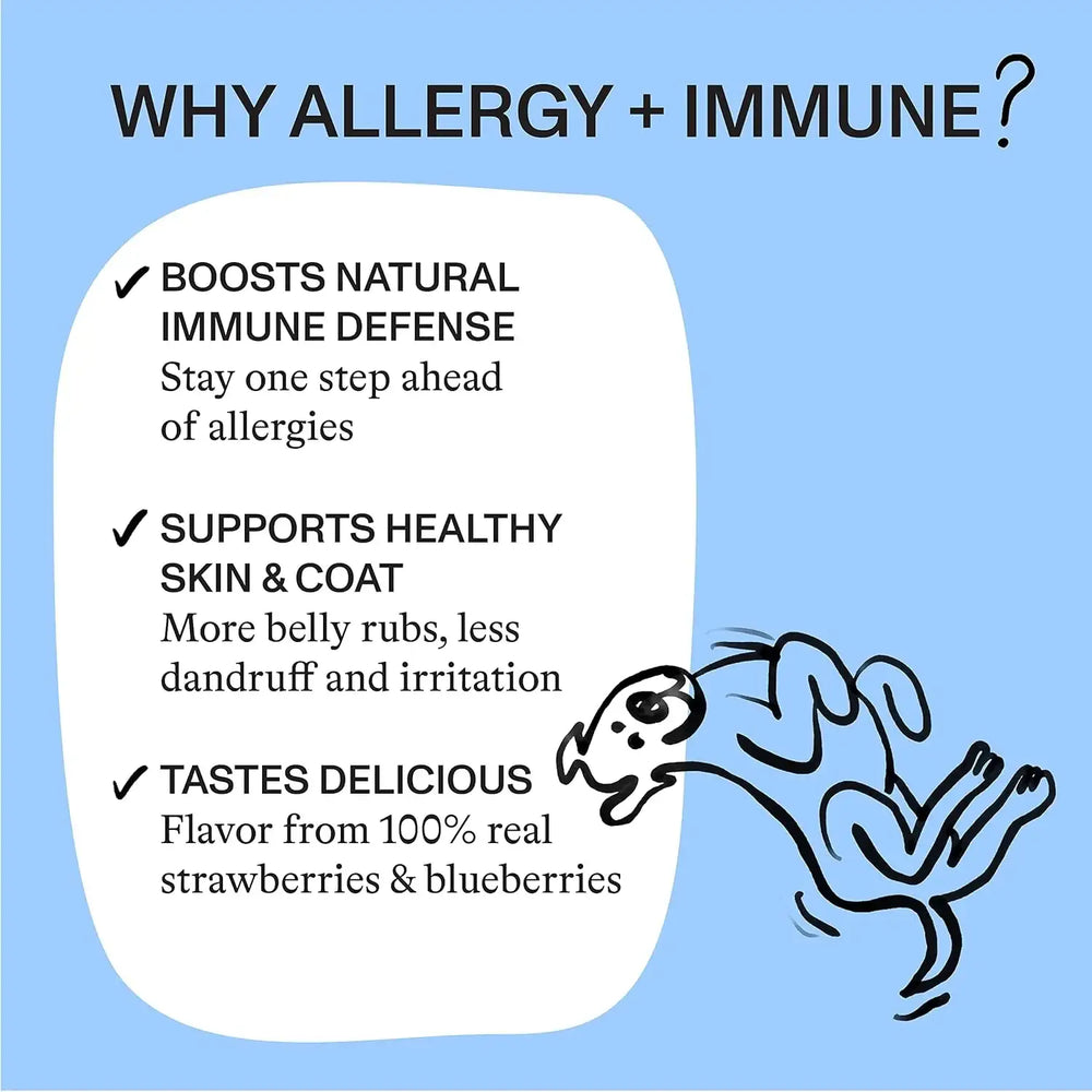 SPOT & TANGO - Spot & Tango Allergy + Immune Supplement for Dogs 56 Masticables - The Red Vitamin MX - Remedios Para La Picazón De Perros - {{ shop.shopifyCountryName }}